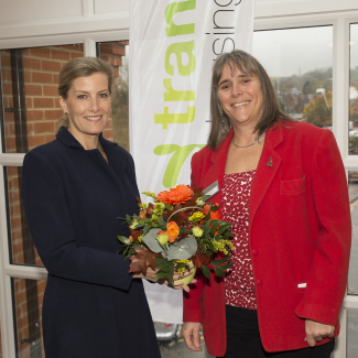 Viccy Johnson left Transform after 33 years with the organisation